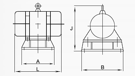 電機倉壁振動器